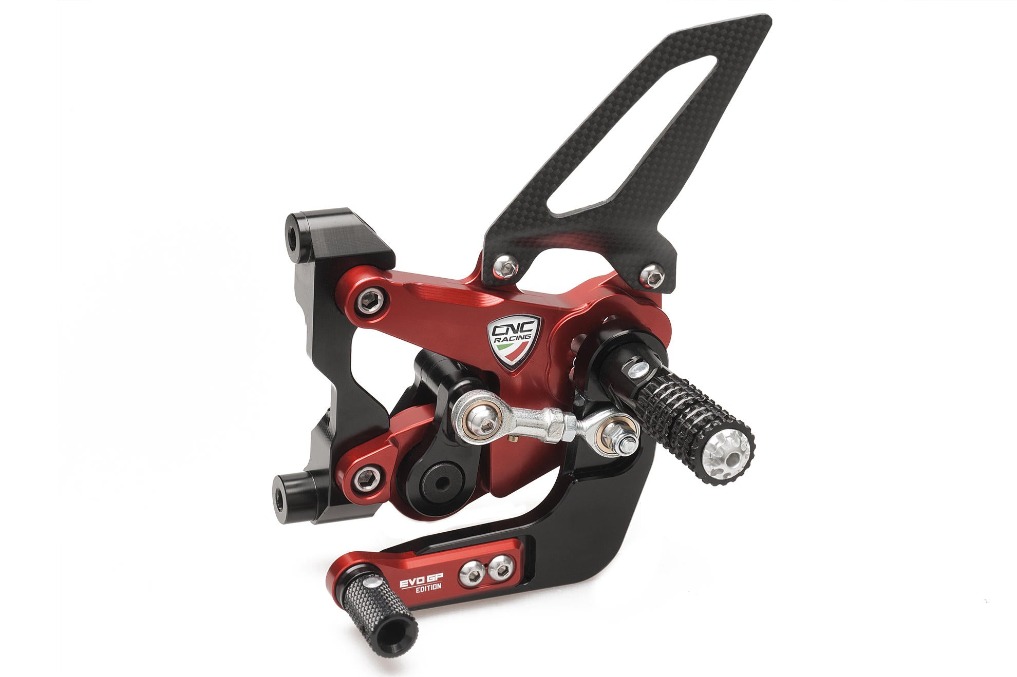PEDANE PILOTA REGOLABILI EVO GP EDITION CNC RACING DUCATI 899 PANIGALE