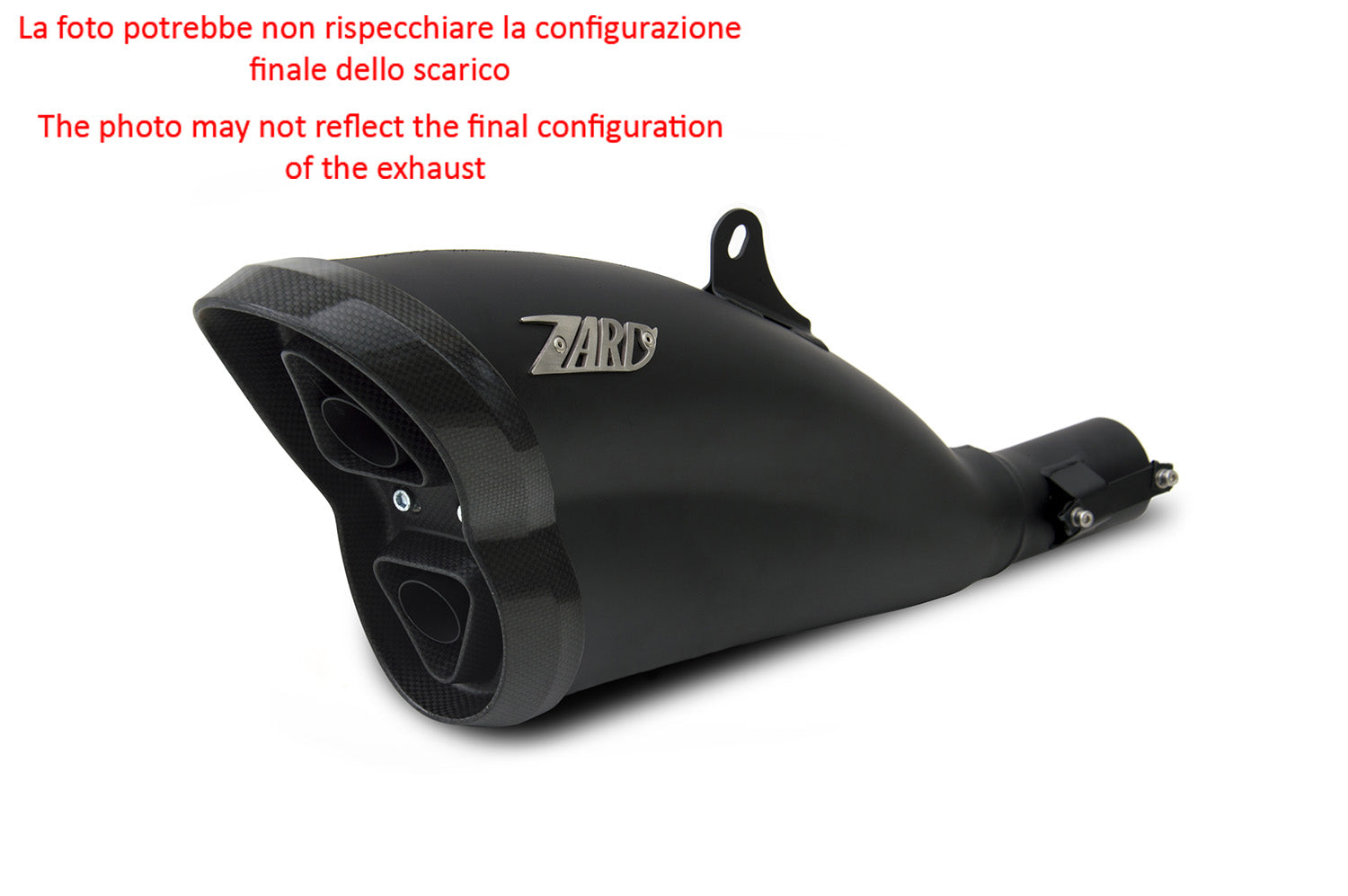 COLLETTORI RACING ZARD IN ACCIAIO INOX DUCATI DIAVEL S 2011-18
