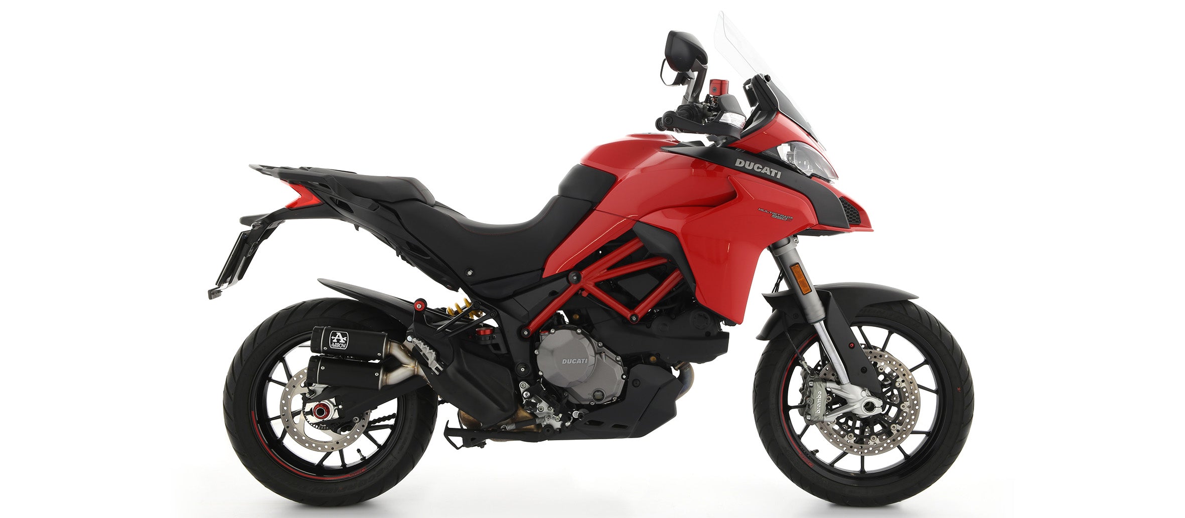 SILENCER REBEL TITANIUM BLACK ALU ARROW DUCATI MULTISTRADA 950 19-20