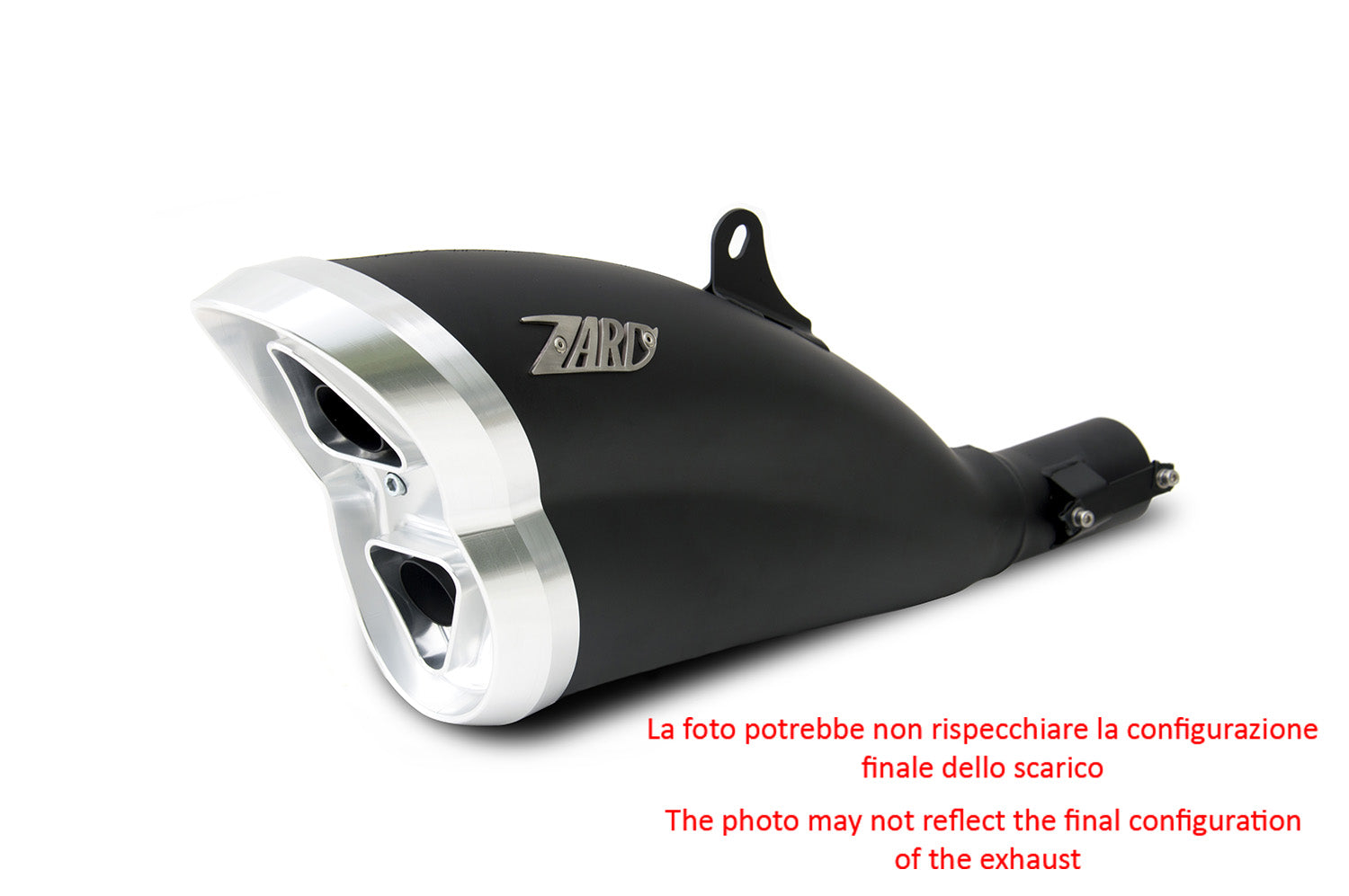 COLLETTORI RACING ZARD IN ACCIAIO INOX DUCATI DIAVEL 2011-18
