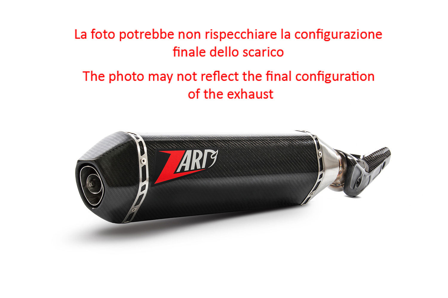 TERMINALE SCARICO ZARD PENTA-R CARBONIO RACING BMW R 1200 GS ADV 2013-18