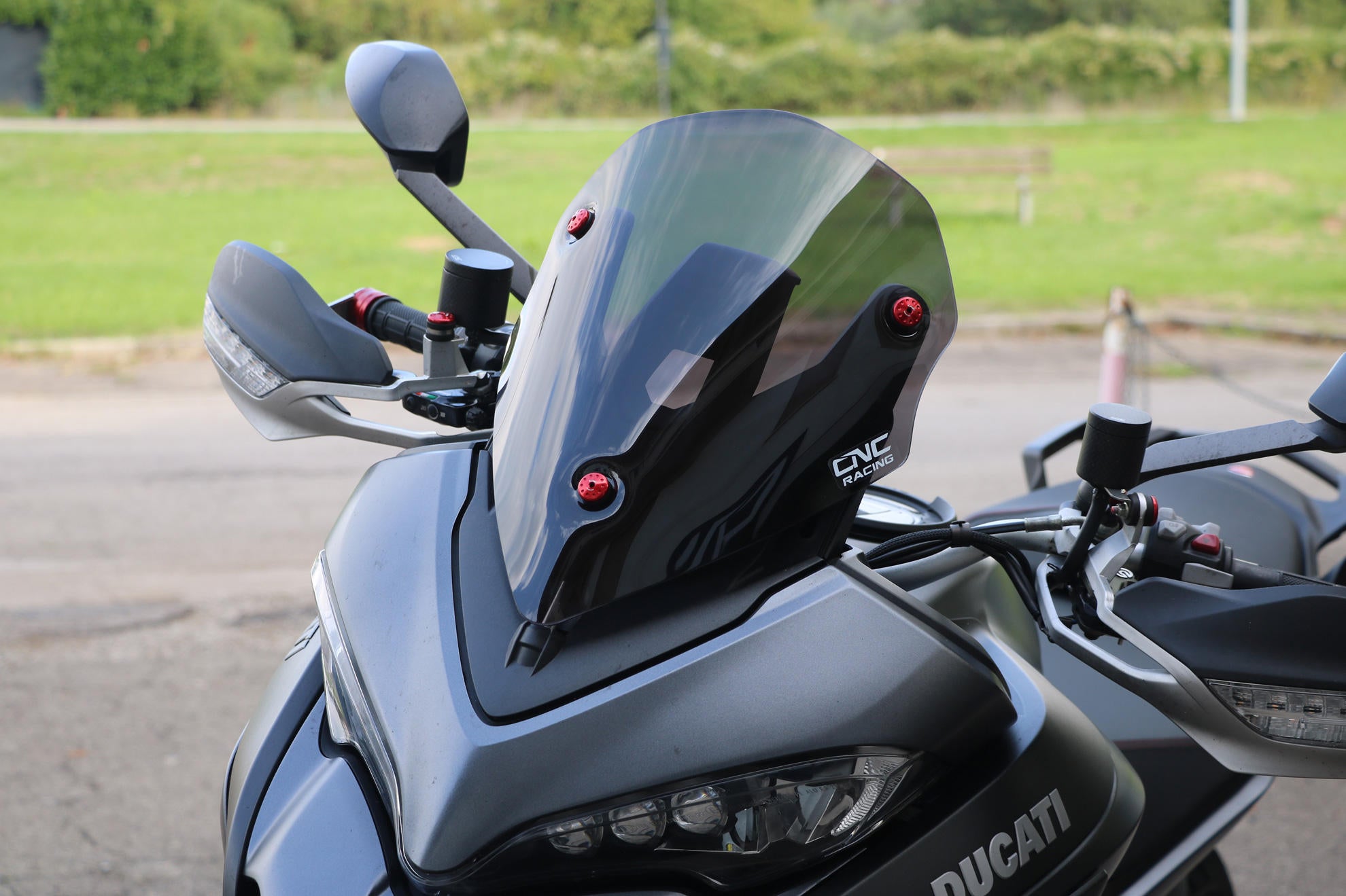 WINDSCREEN SPORT SMOKE CNC RACING DUCATI MULTISTRADA 1260 / S 2018 - 20