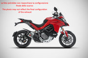 TERMINALE SCARICO RACING ZARD TITANIO DUCATI MULTISTRADA 1260 PIKE SPEAK 2018-19