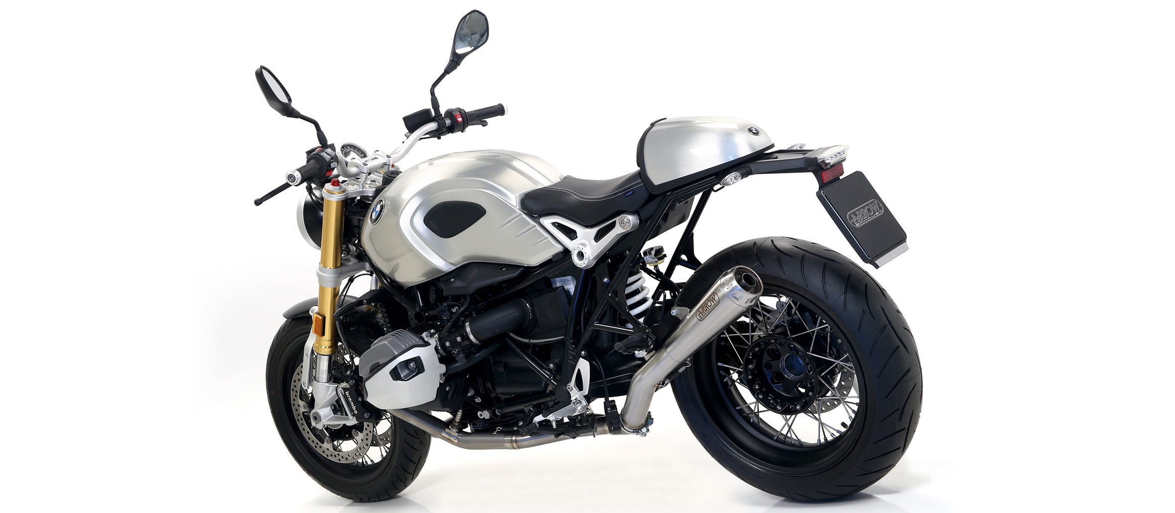 SILENCER PRO-RACE TITANIUM ARROW BMW R NINE T 2014-19