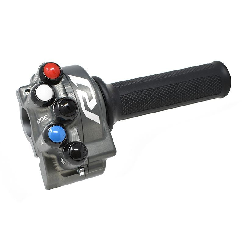 RIGHT SWITCH + GAS INTEGRATED CONTROLS TITANIUM JETPRIME YAMAHA YZF R1 2020>