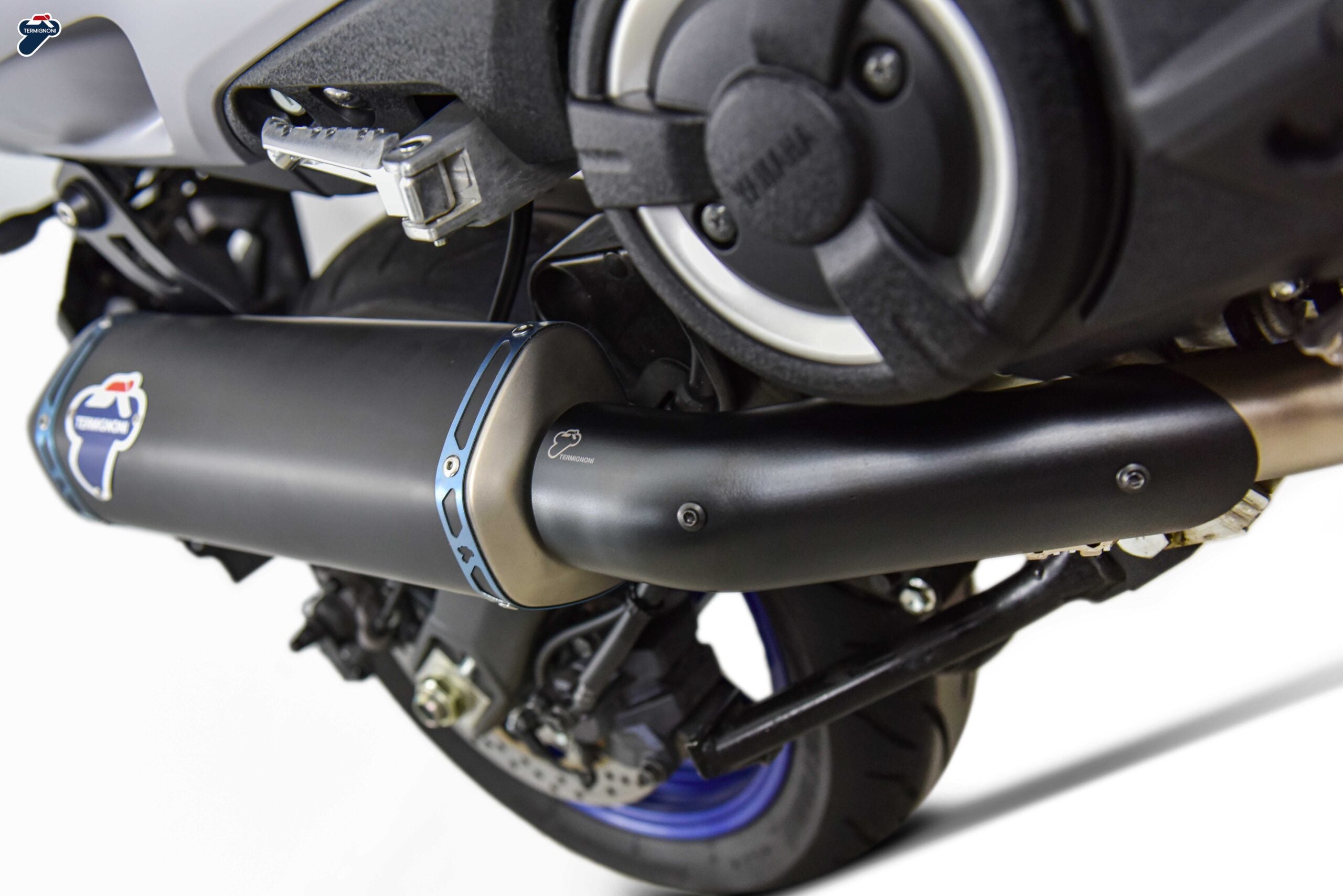 COMPLETE EXHAUST TERMIGNONI TITNIUM BLACK RACING YAMAHA T MAX 560 2020 - 22