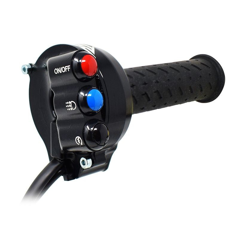 RIGHT SWITCH + GAS INTEGRATED CONTROLS JETPRIME APRILIA RSV4/RR 1000/1100 17-20