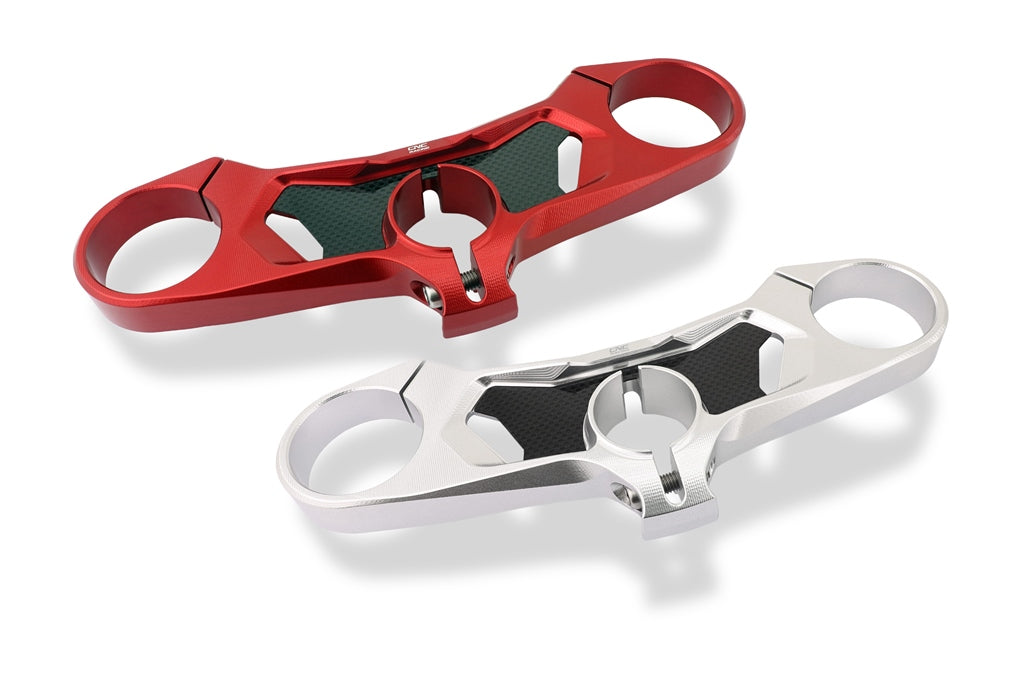TRIPLE CLAMPS TOP YOKE CARBON CNC RACING DUCATI PANIGALE V4 S 2018>