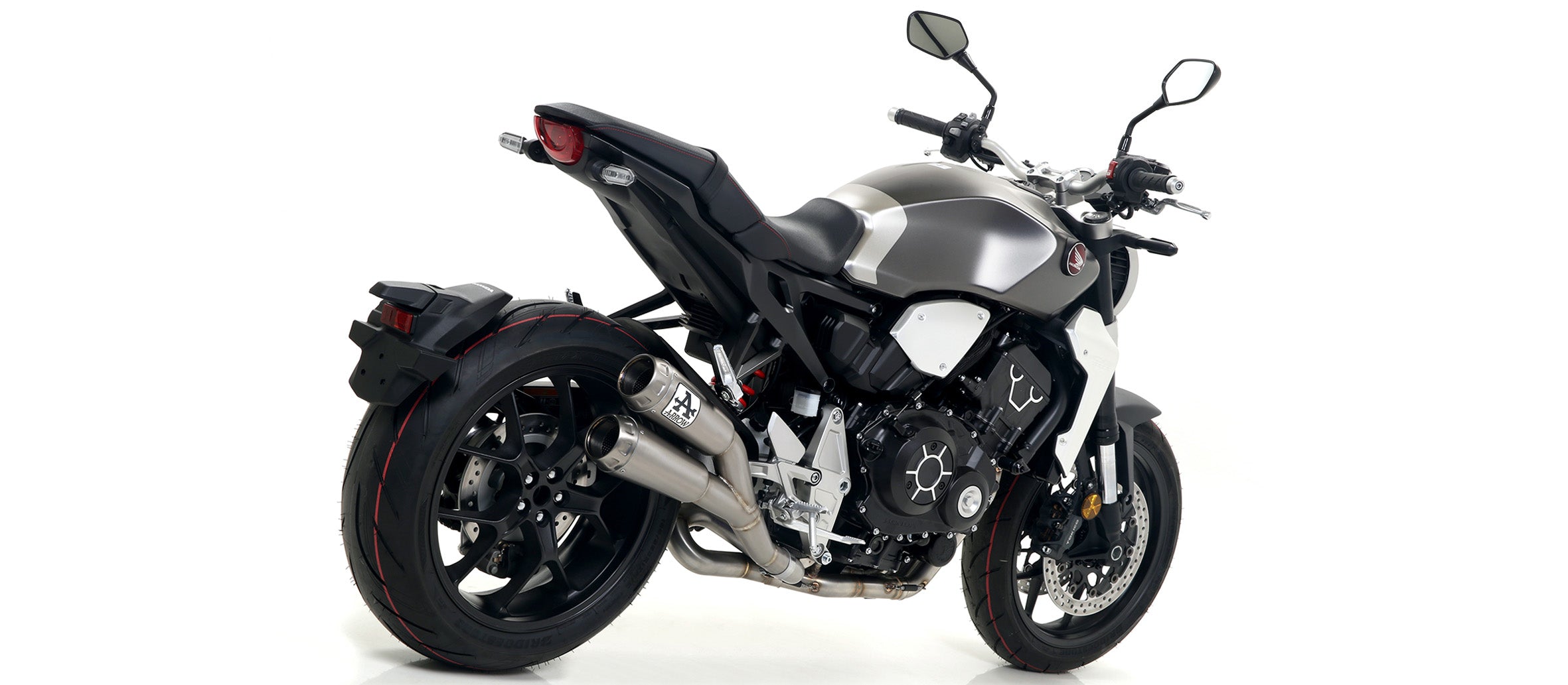 DOPPIO SCARICO PRO-RACE TITANIO ARROW HONDA CB 1000 R 2018-22