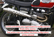 SCARICO COMPLETO ZARD INOX ALTO RACING TRIUMPH SCRAMBLER 900 2001-16