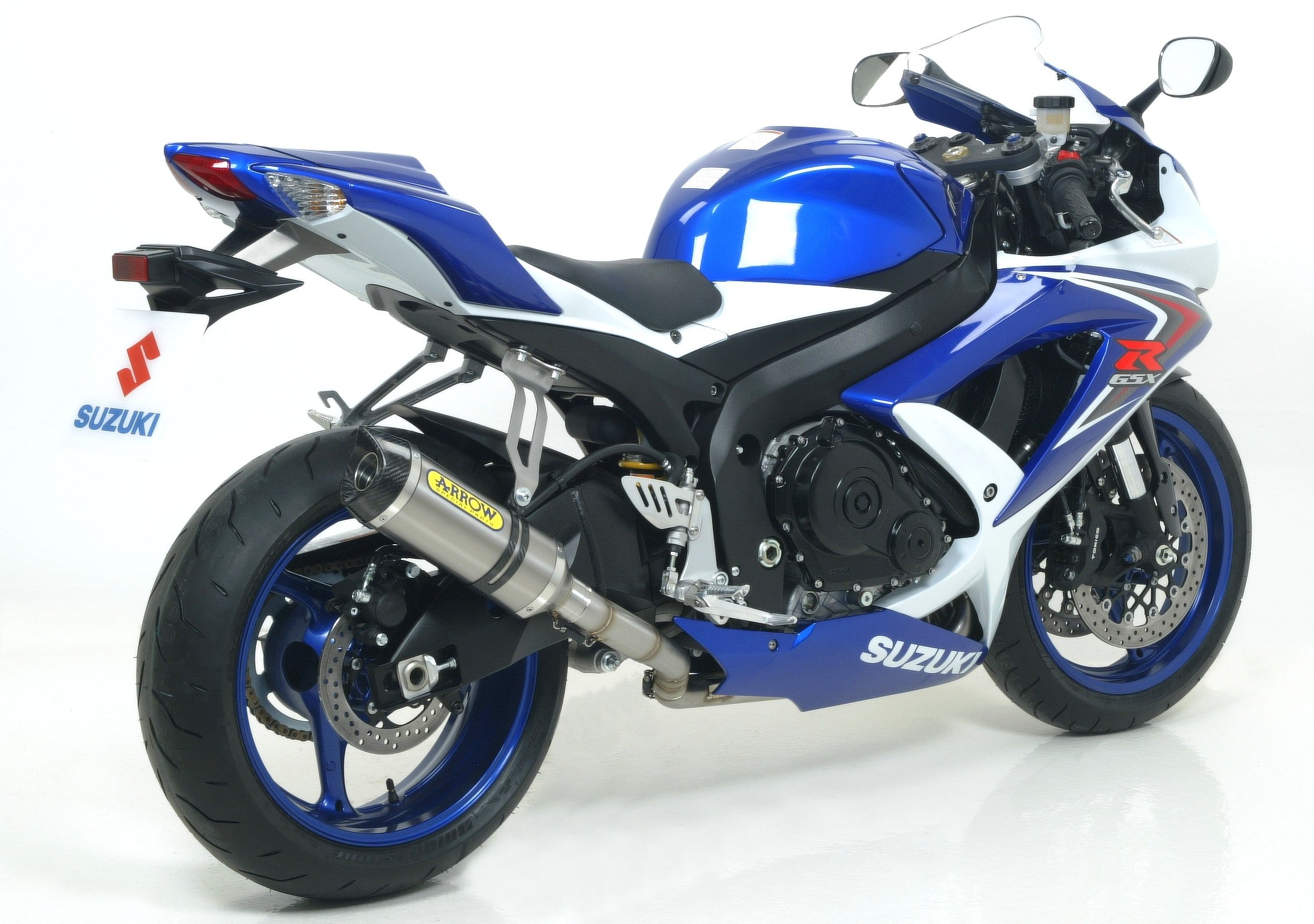 SCARICO COMPLETO THUNDER OMOLOGATO TITANIO-CARBONIO ARROW SUZUKI GSXR 750 08-10