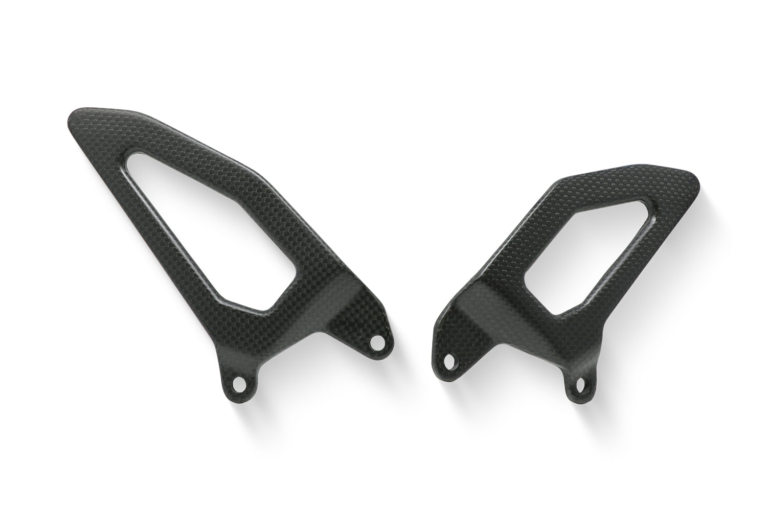 PARATACCHI IN CARBONIO OPACO PER PEDANE PILOTA CNC RACING DUCATI PANIGALE V4 / S