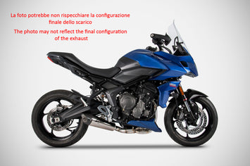 ZARD FULL EXHAUST SYSTEM STAINLESS APPROVED E5 TRIUMPH TIGER SPORT 660 21-23