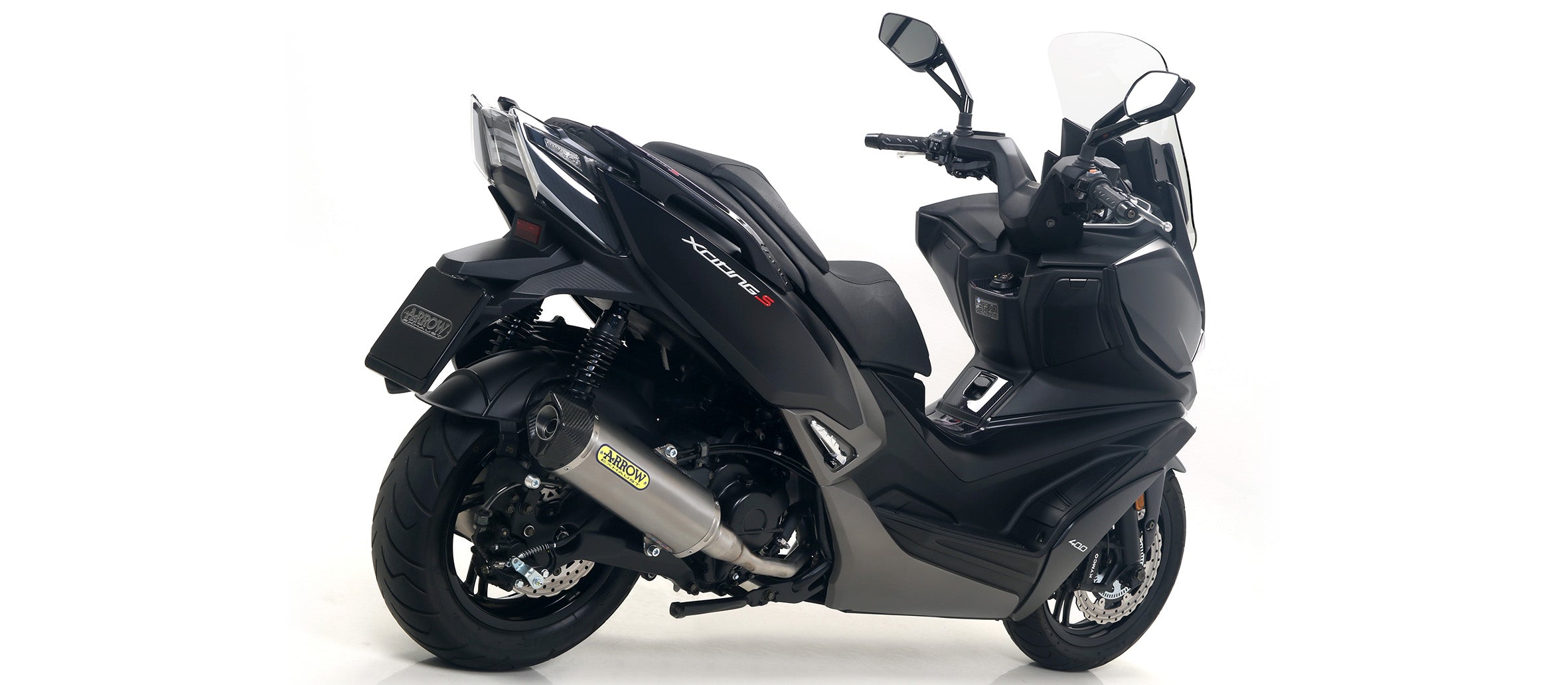 SCARICO COMPLETO OMOLOGATO TITANIO-CARBONIO ARROW KYMCO XCITING 400I S 19-20