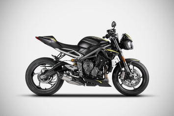 ZARD SLIP-ON STAINLESS STEEL RACING TRIUMPH STREET TRIPLE 765 2020-22