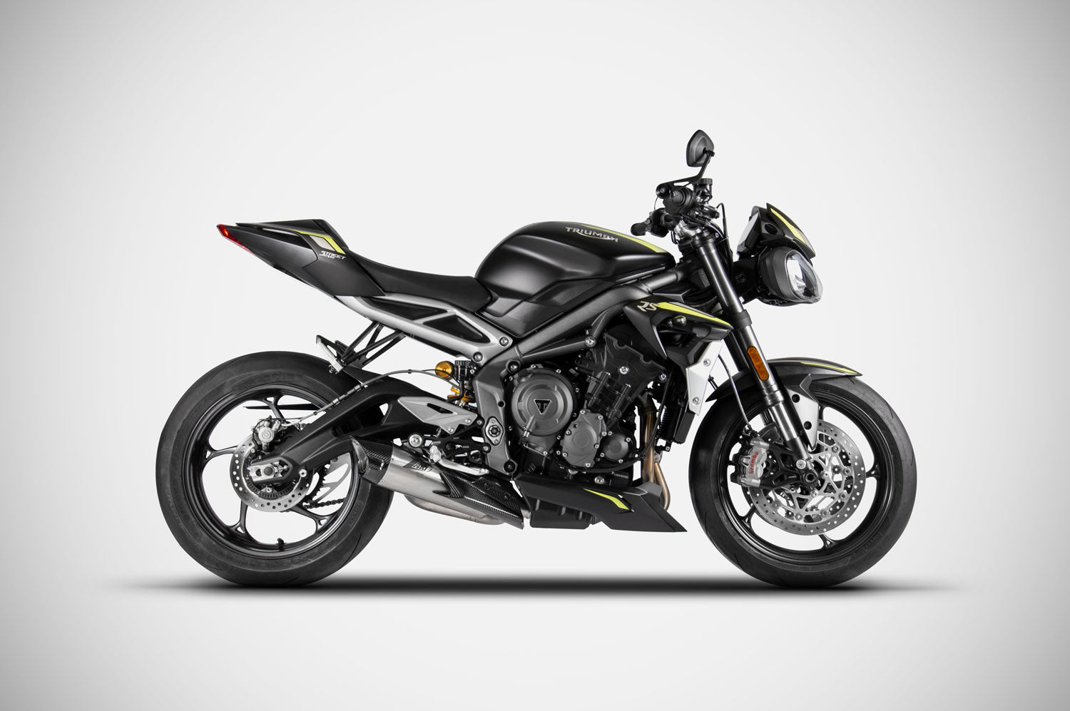 SILENCER EXHAUST ZARD TITANIUM RACING TRIUMPH STREET TRIPLE 765 2020-22