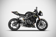 SILENCER EXHAUST ZARD TITANIUM RACING TRIUMPH STREET TRIPLE 765 2020-22