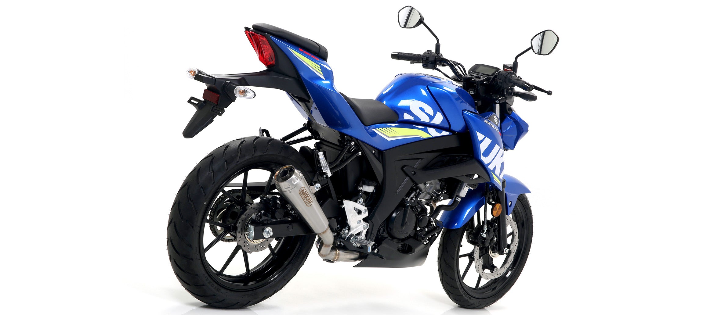 COMPLETE EXHAUST APPROVED PRO-RACE NICHROM ARROW SUZUKI GSX-S 125 2017-20
