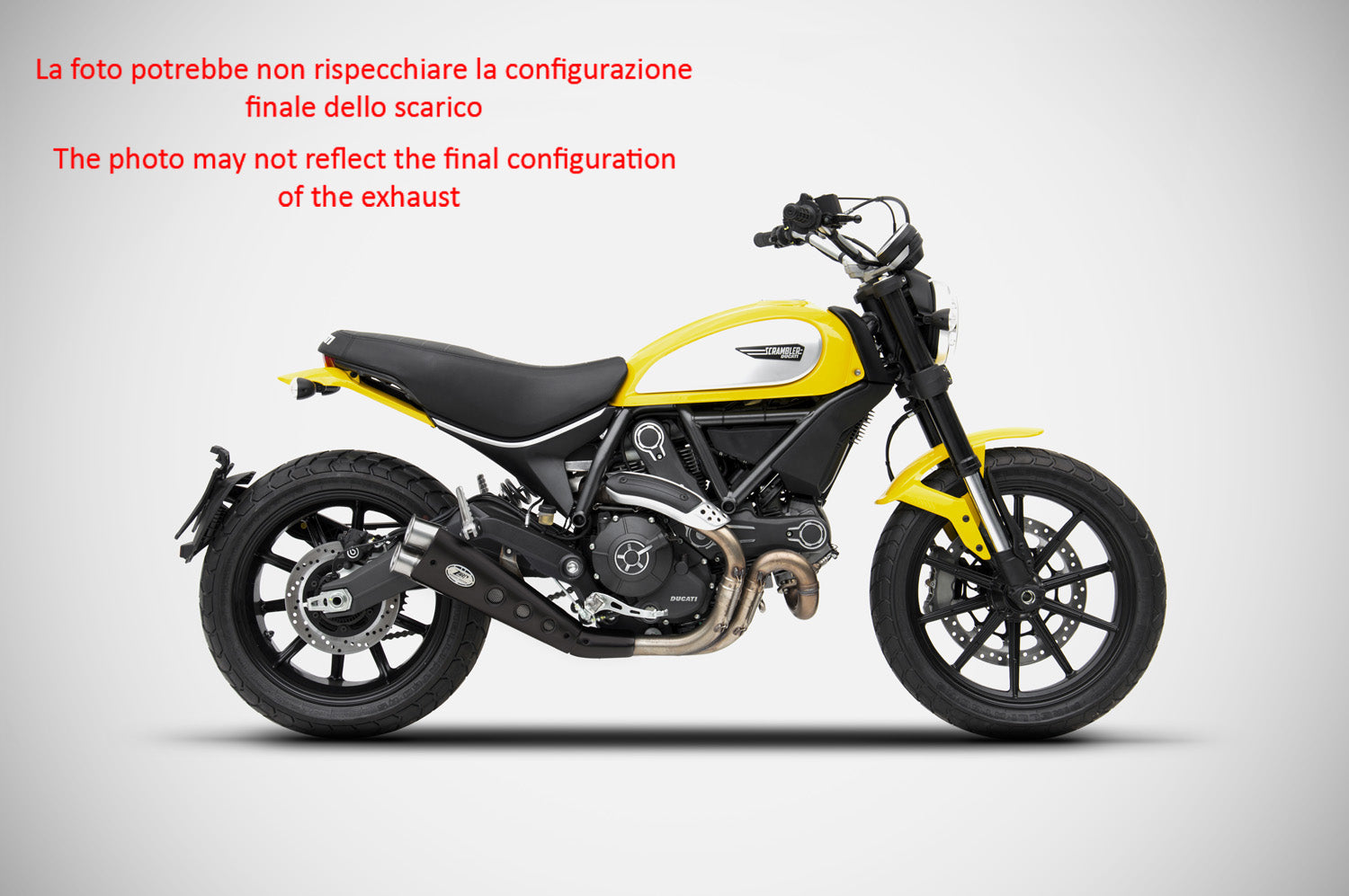 TERMINALE SCARICO ZARD LIMITED EDITION INOX EURO3 DUCATI SCRAMBLER 800 2015-19