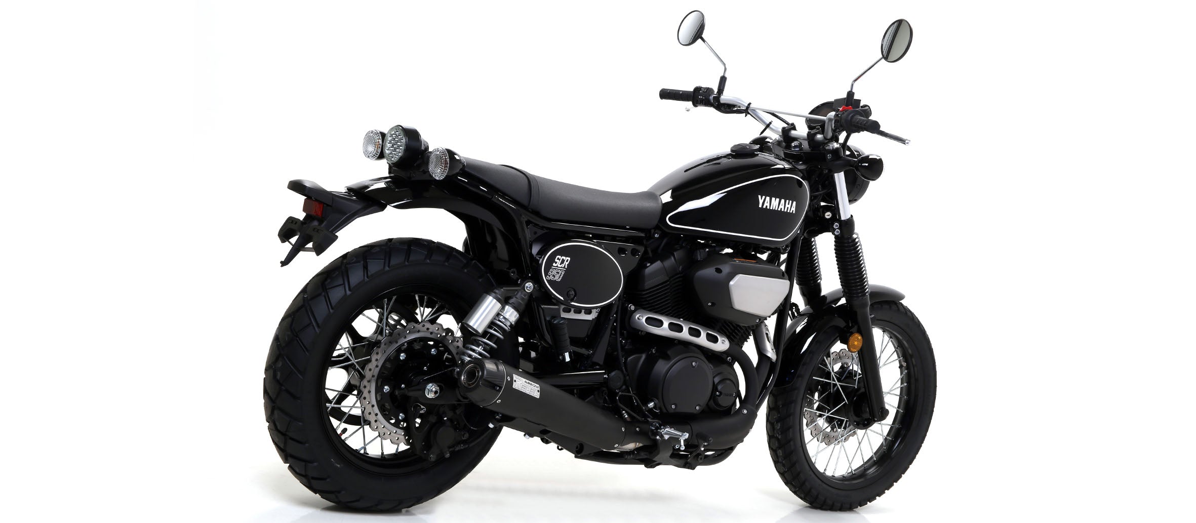 KIT SILENCER APPROVED EC+ECE REBEL CARBON-CARBON ARROW YAMAHA SCR 950 17-20