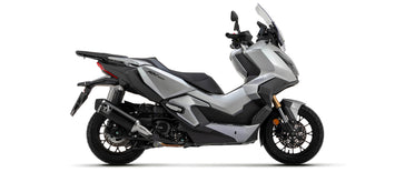 TERMINALE ARROW OMOLOGATO E9 URBAN ALLUMINIO NERO-INOX NERO HONDA ADV 350 2022