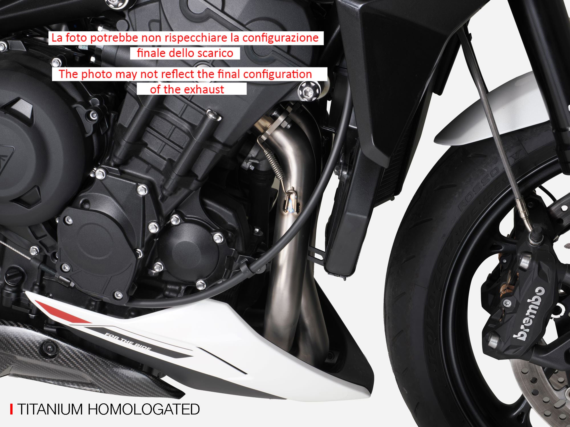COMPLETE EXHAUST ZARD FULL TITANIUM RACING TRIUMPH STREET TRIPLE 765 2023