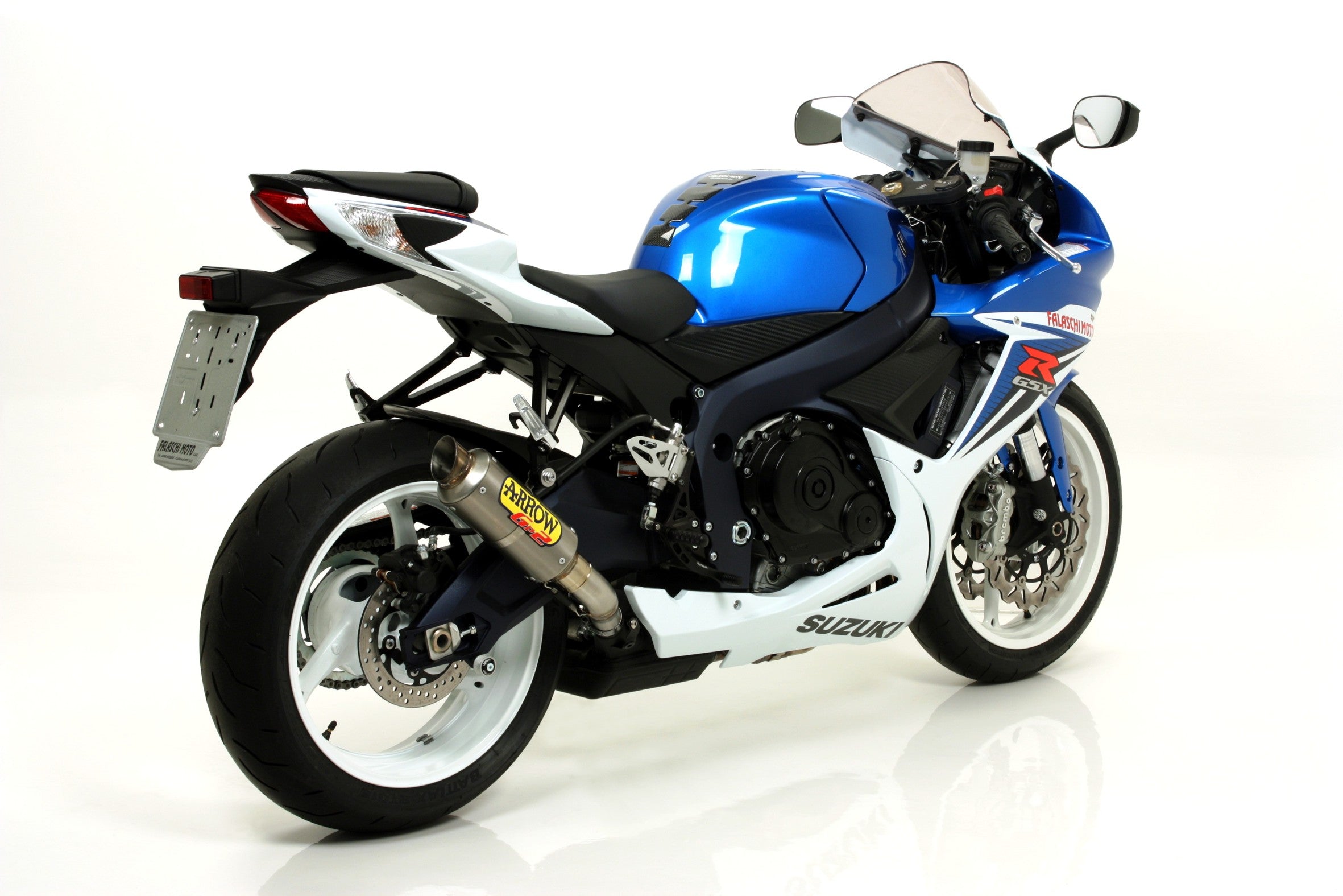 SCARICO MARMITTA GP2 FULL TITANIO ARROW SUZUKI GSXR 600 2011-16