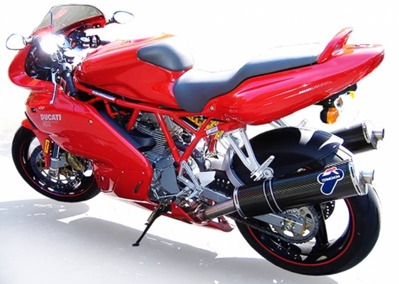 SILENCER EXHAUST RACING CARBON TERMIGNONI DUCATI SUPERSPORT 900