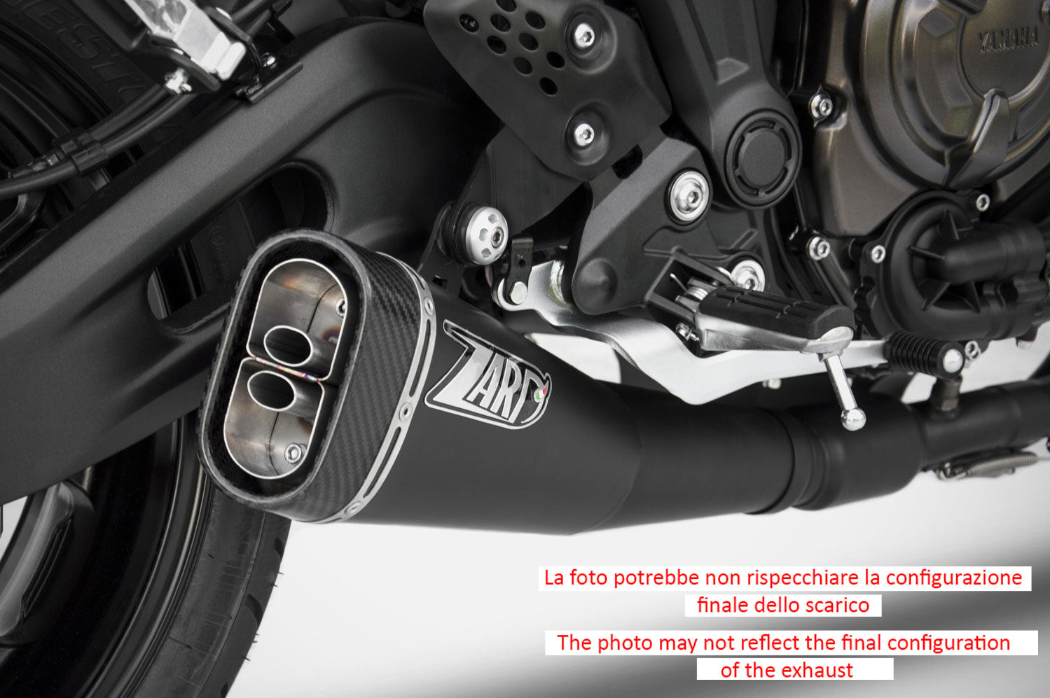 EXHAUST ZARD SHORT RACING STAINLESS STEEL-STEEL YAMAHA MT 09 2013-16