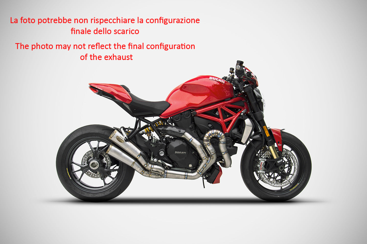 SCARICO COMPLETO ZARD ALLUMINIO RACING DUCATI MONSTER 1200 S 2017-18