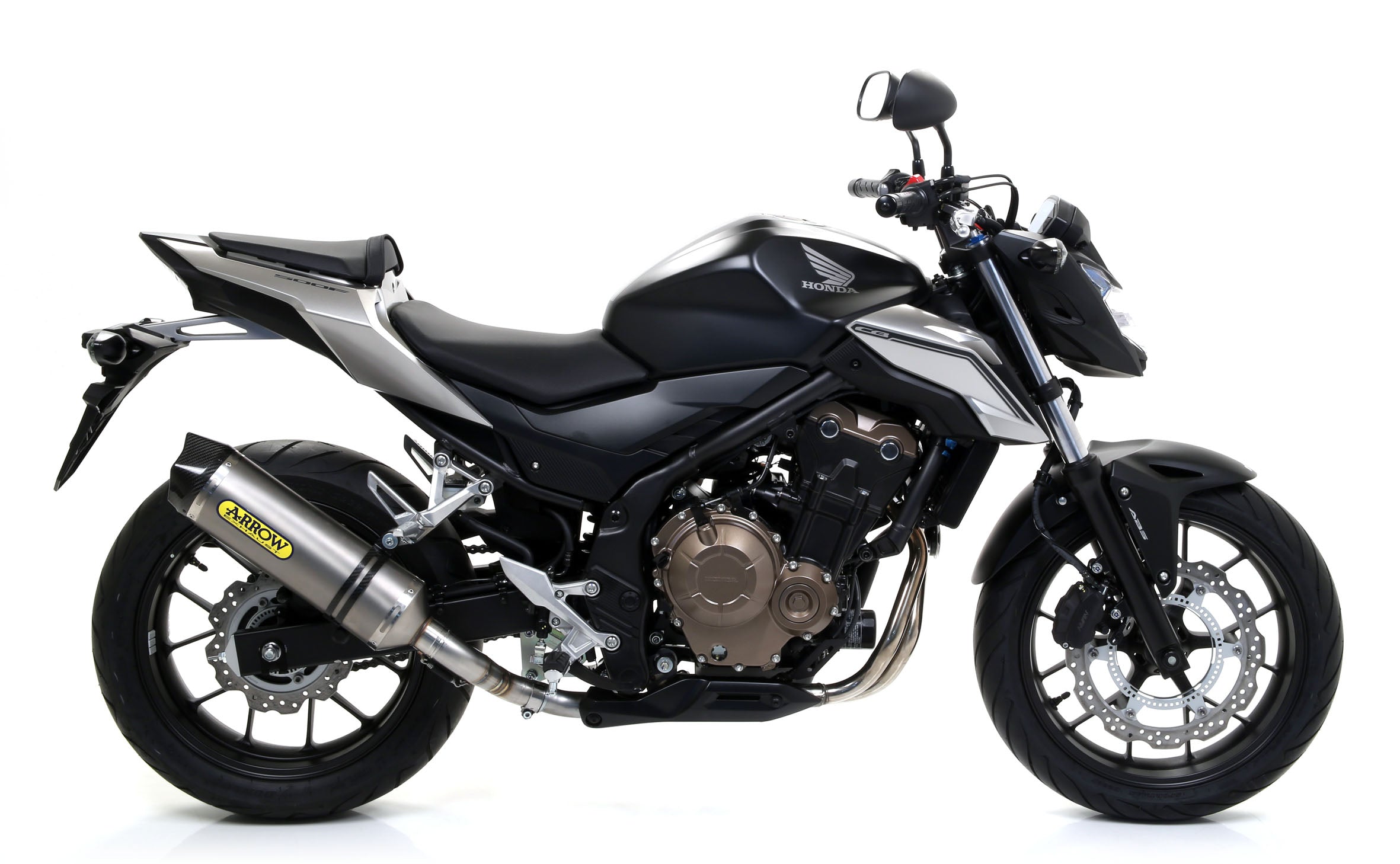 SILENCER RACE-TECH TITANIUM-CARB ARROW HONDA CB 500 F 2016-18