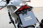 ADJUSTABLE LICENSE PLATE CNC RACING APRILIA TUONO V4 1100 FACTORY 2015 - 19