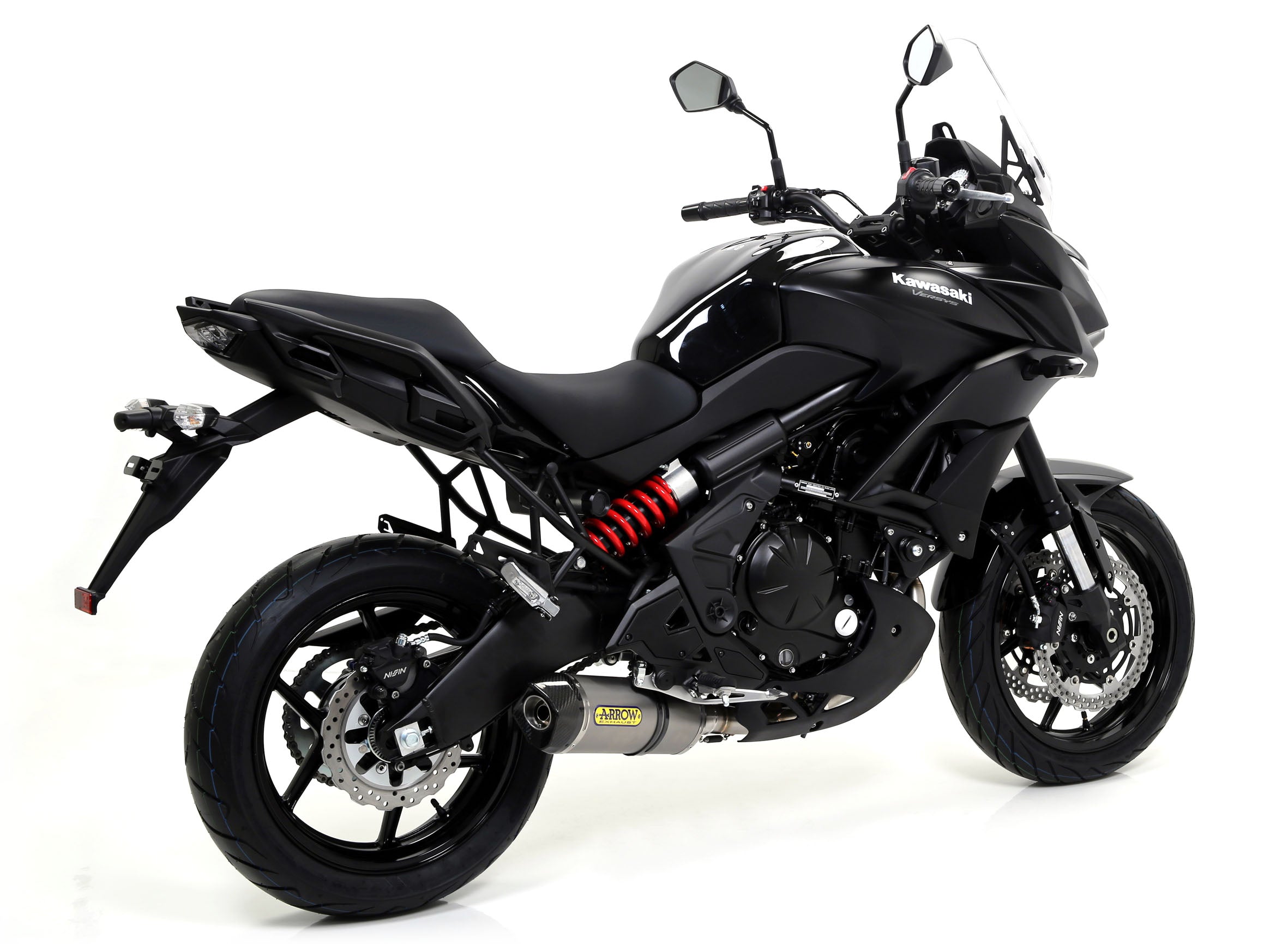 SCARICO OMOLOGATO E5+E9 TITANIO-CARBONIO ARROW KAWASAKI VERSYS 650 15-16