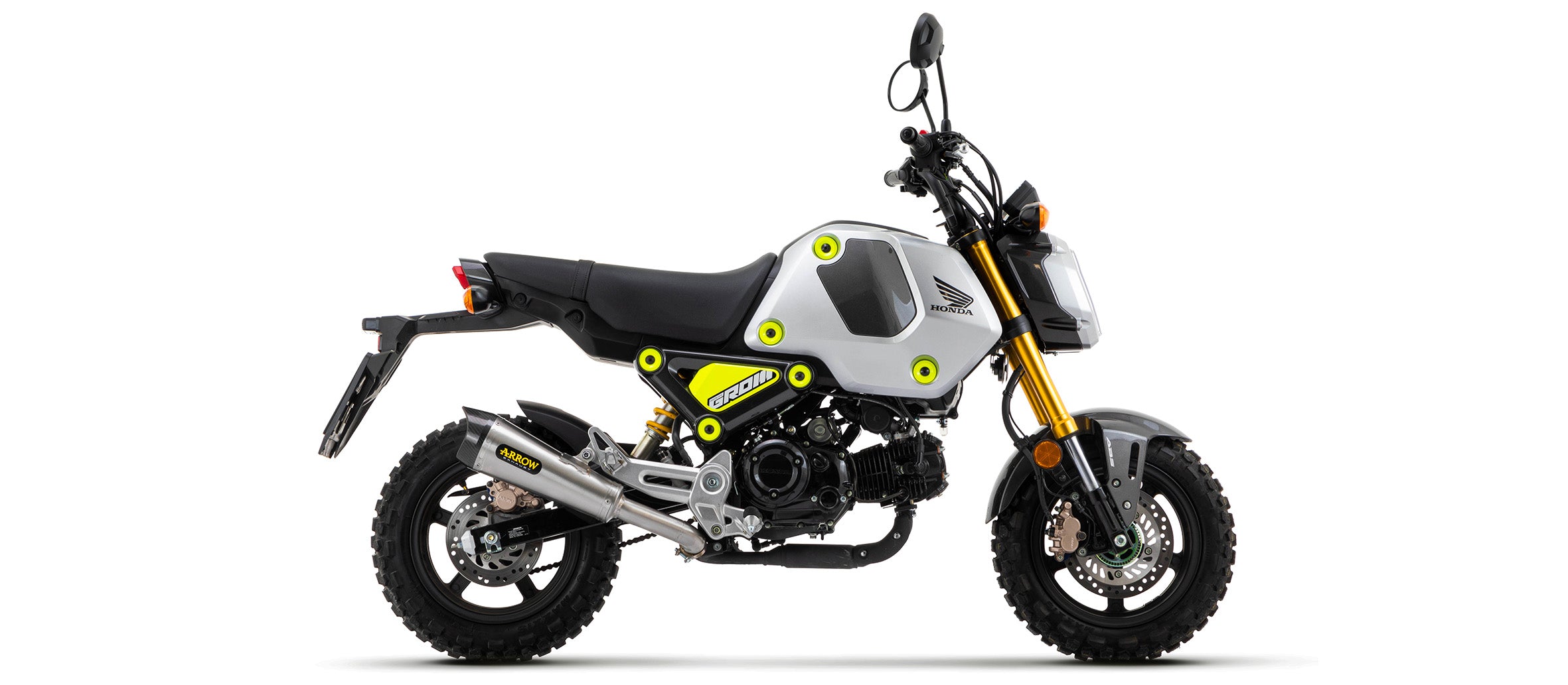 COMPLETE EXHAUST APPROVED X-KONE ARROW HONDA MSX GROM 125 2021-22