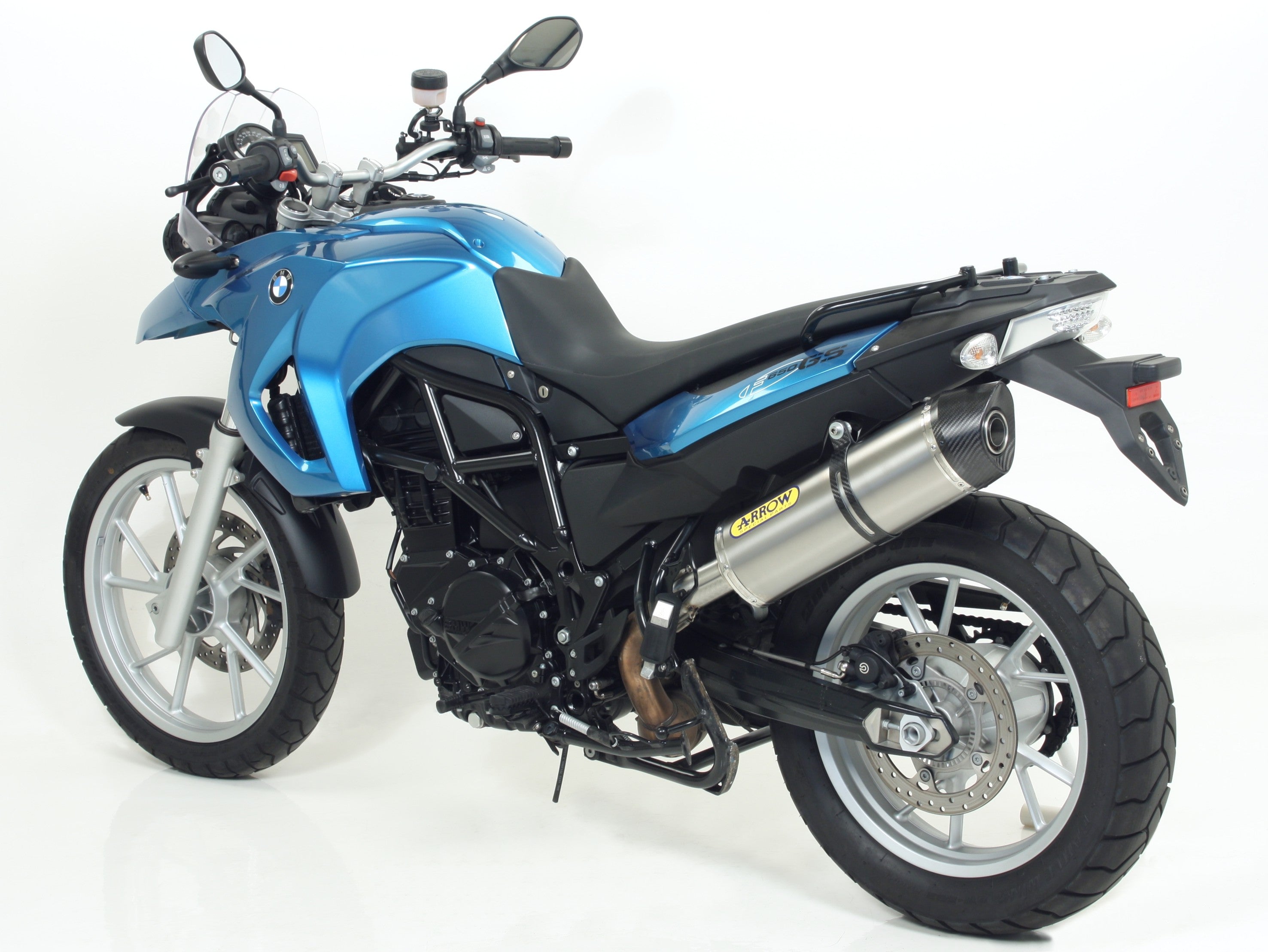 SILENCER MAXI RACE-TECH APPROVED TITANIUM-CARB ARROW BMW F 650 GS 08-12