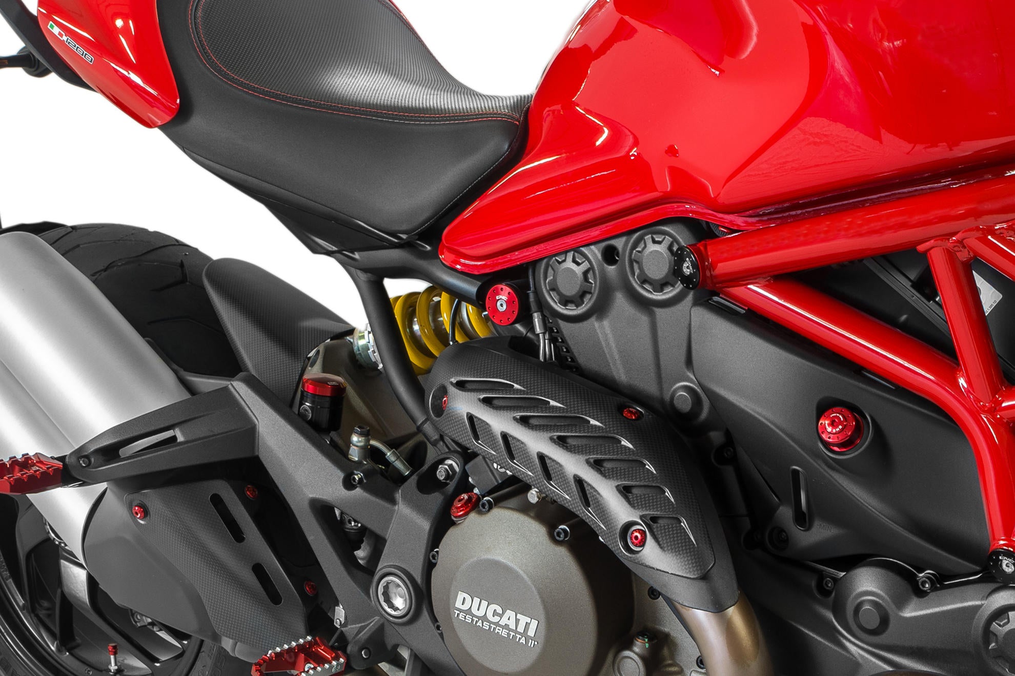 REAR SUBFRAME CAP SETS CNC RACING DUCATI MONSTER 1200 / S