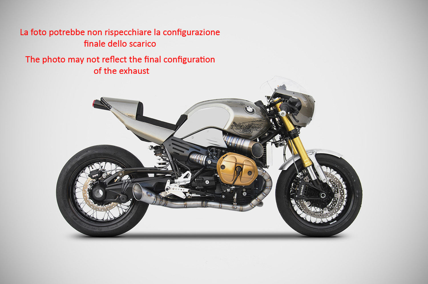 EXHAUST ZARD 2 1 2 CORTO RACING FULL TITANIUM BMW R NineT 2015-19 