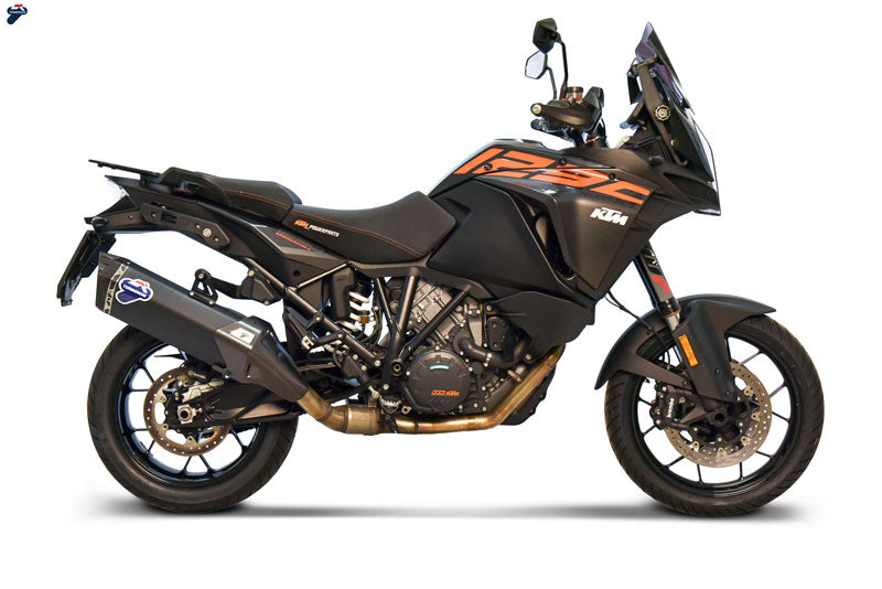 TERMINALE SCARICO TERMIGNONI TITANIO NERO OMOLOGATO KTM SUPER ADV 1290 2019 - 20