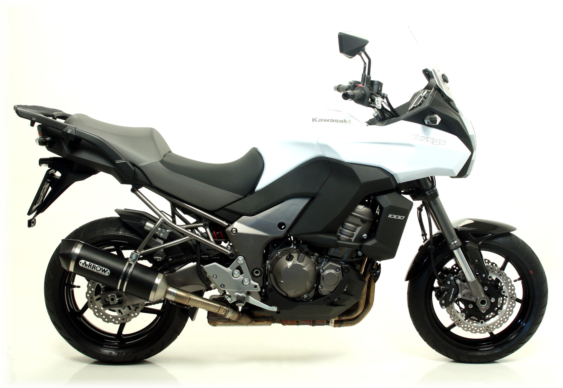 SCARICO OMOLOGATO RACE-TECH TITANIO-CARBONIO ARROW KAWASAKI VERSYS 1000 2012-16