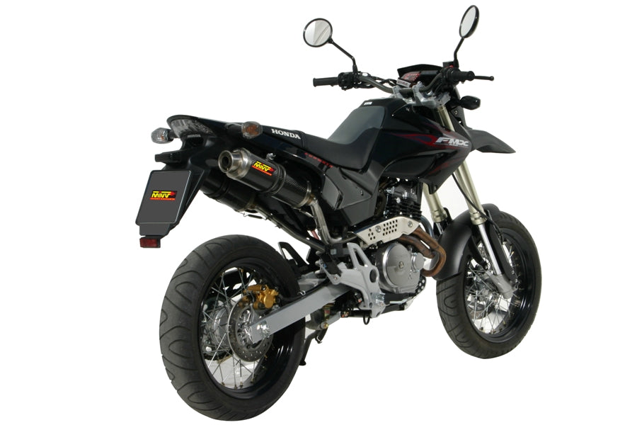 H.034.L2S DOUBLE CARBON EXHAUST MIVV GP HONDA FMX 650 2005>