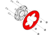 CORONA COMPONIBILE Z43 P520 5 FORI CNC RACING DUCATI 848