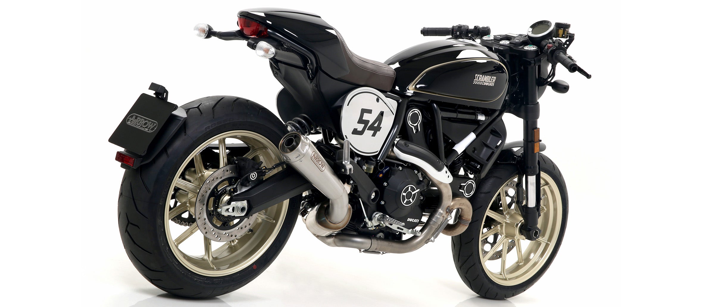 KIT TERMINAL PRO-RACE NICHROM ARROW DUCATI SCRAMBLER 800 CAFÈ RACER 17-20