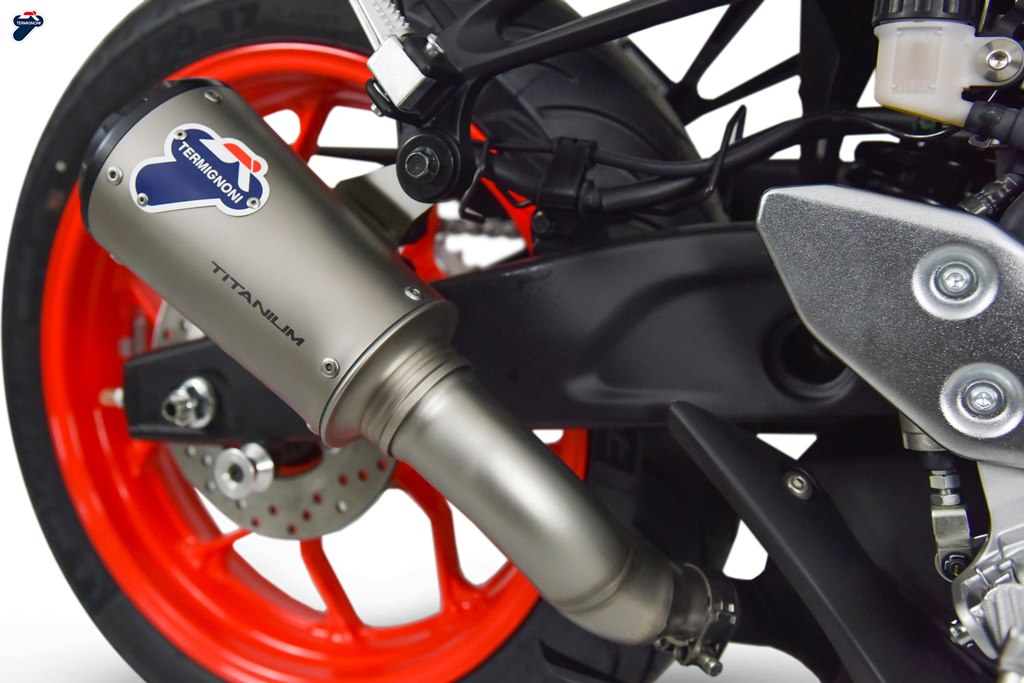 TERMINALE SCARICO RACING TERMIGNONI GP2R RHT TITANIO YAMAHA R3 2016 - 19