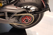 Rear wheel nut LH BICOLOR CNC RACING DUCATI 1199 PANIGALE / S / R