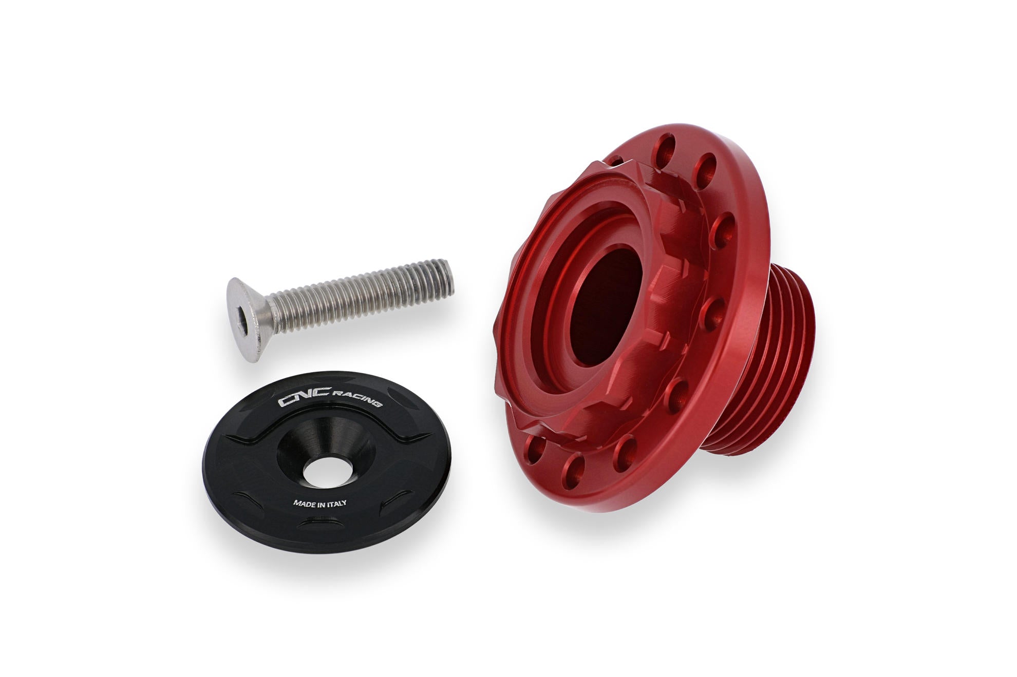 STEERING STEM TOP PLATE NUT CNC RACING APRILIA RSV4 RACING FACTORY 2015 - 18
