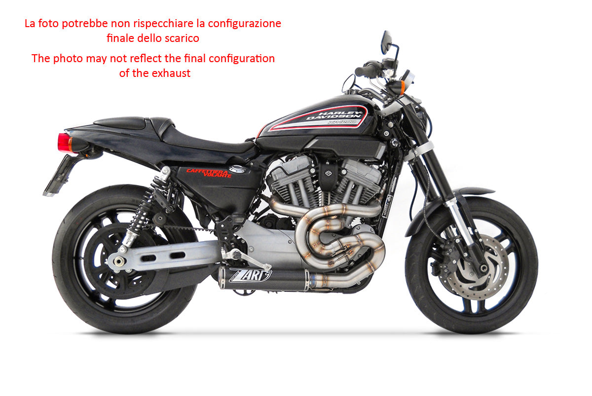 SCARICO COMPLETO ZARD TITANIO-INOX OMOLOGATO HARLEY DAVIDSON XR 1200 2009-12