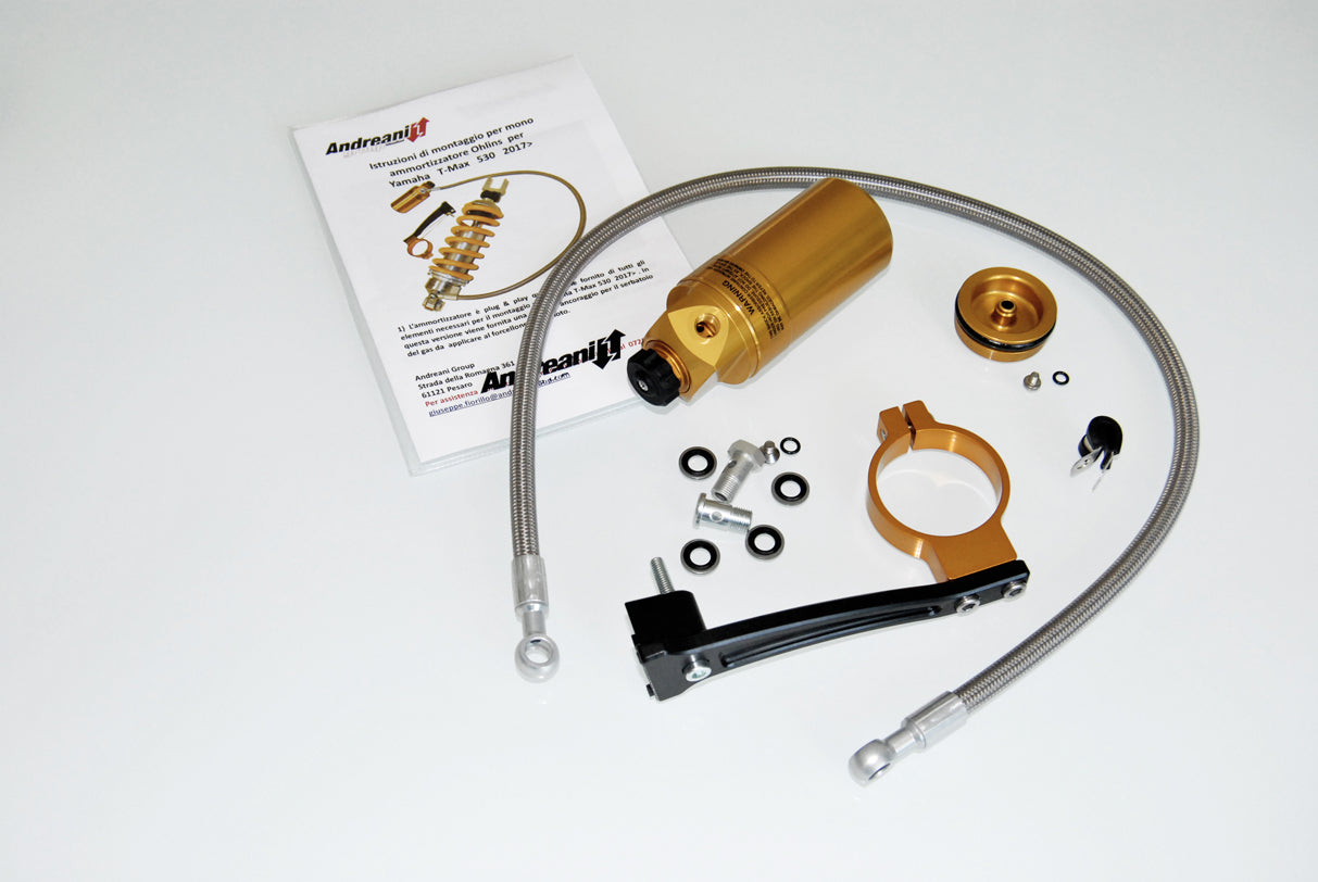 KIT TUBO / VASCHETTA COMPRESSIONE OHLINS YA 797 YAMAHA T-MAX 530 / 560 2017-22