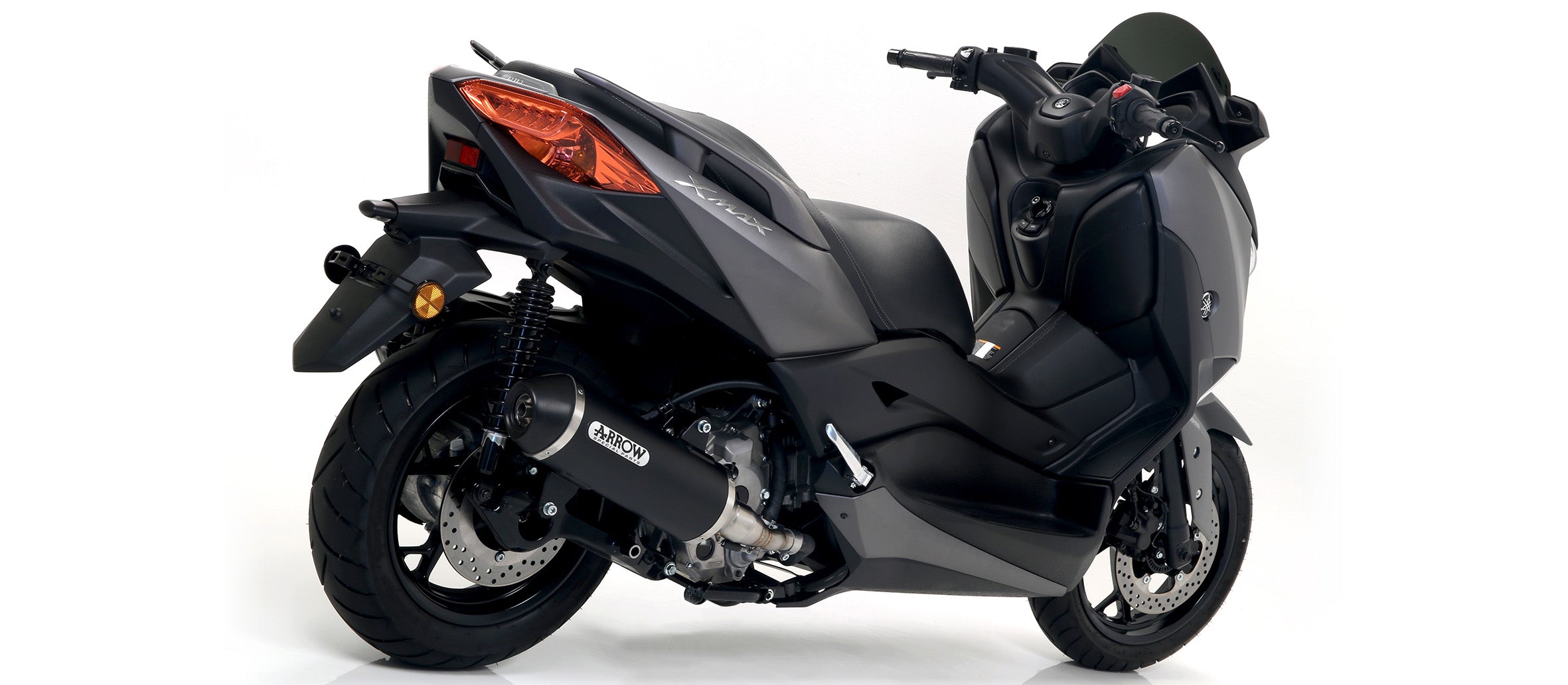 KIT SILENCER URBAN ALUMINUM BLACK-BLACK ARROW YAMAHA X-MAX 300 2017-20