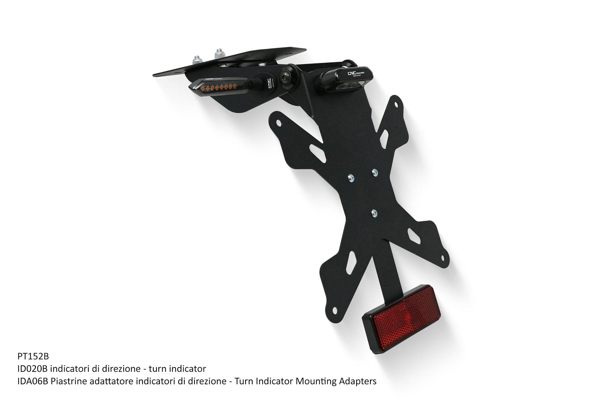 PORTA TARGA REGOLABILE CNC RACING DUCATI MONSTER 821 2017 - 20