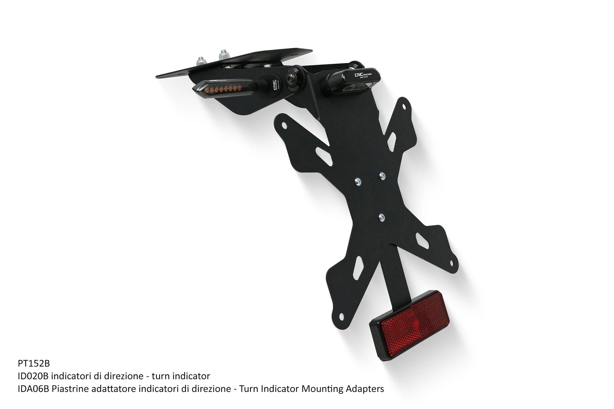 PORTA TARGA REGOLABILE CNC RACING DUCATI MONSTER 821 2017 - 20